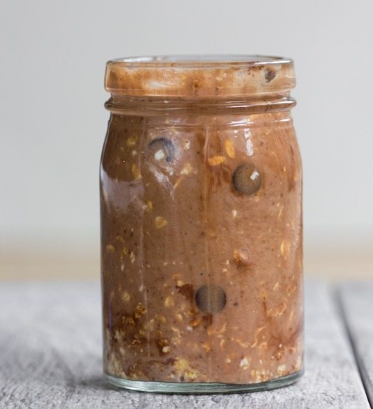 chocolate overnight oats