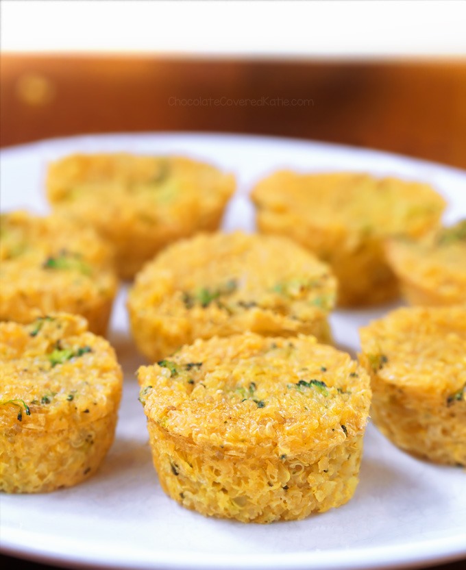 broccoli quinoa cups