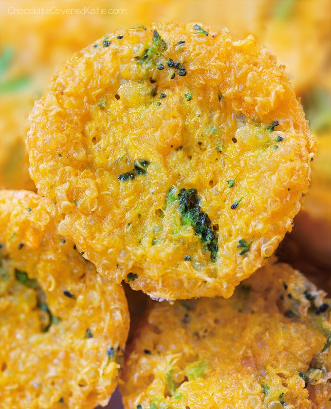 Broccoli Quinoa Cheese Bites