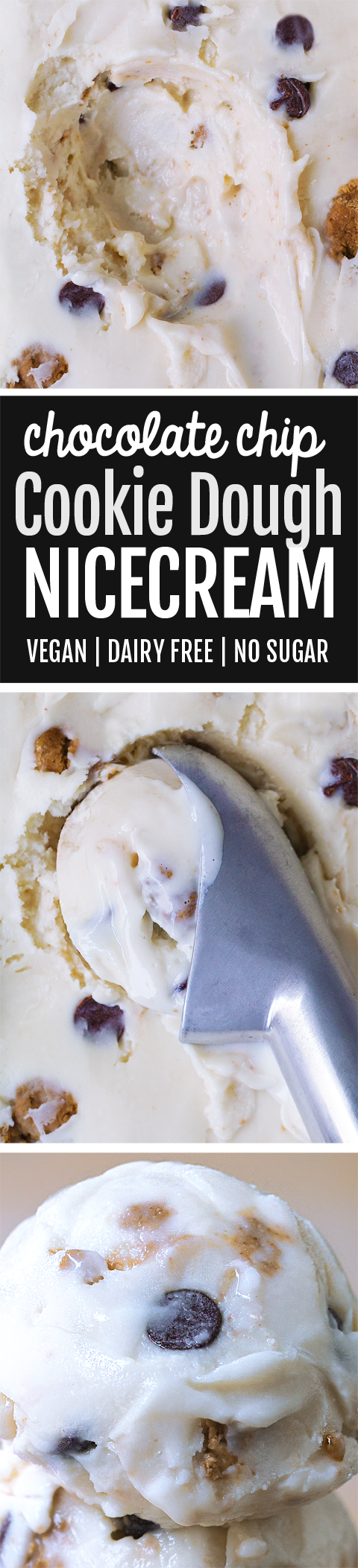 Super Healthy Cookie Dough Ice Cream