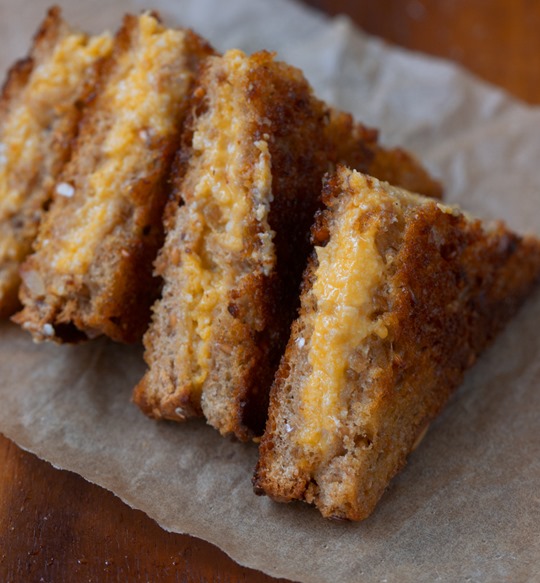 Pumpkin Grilled Cheese