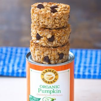 Pumpkin Oatmeal Breakfast Cupcakes