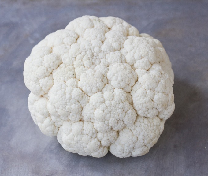 raw cauliflower