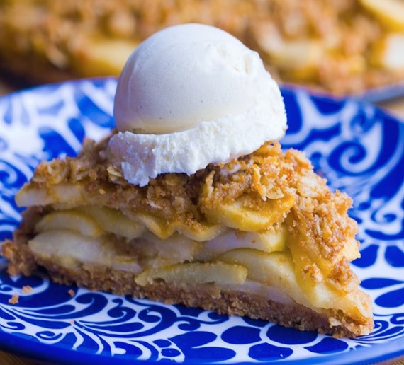 vegan healthy apple pie