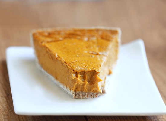 healthy pumpkin pie