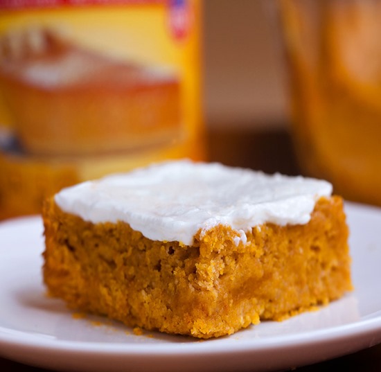 fb pumpkin snack cake