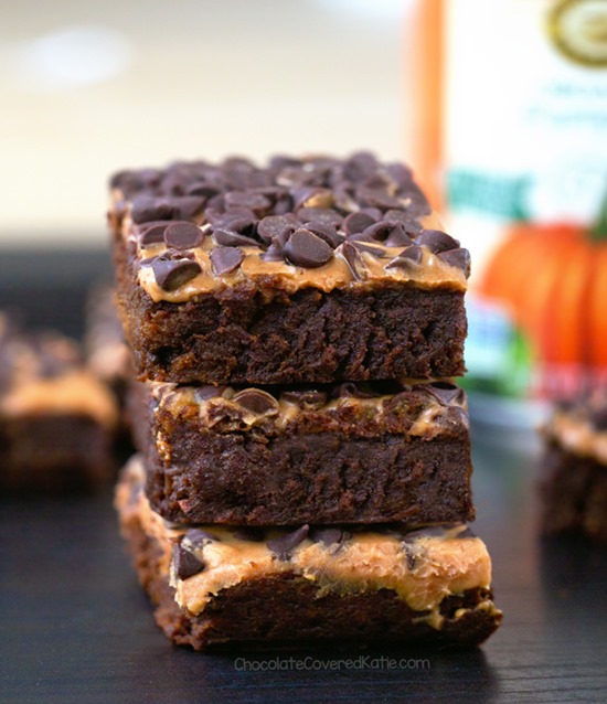 pumpkin brownies