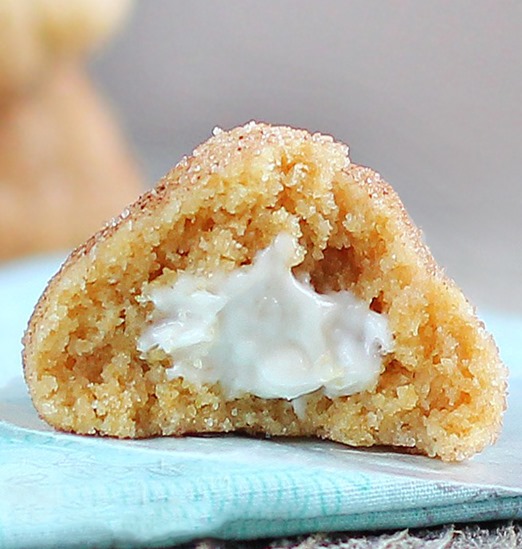 cinnamon sugar pillow cookies