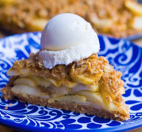 vegan healthy apple pie