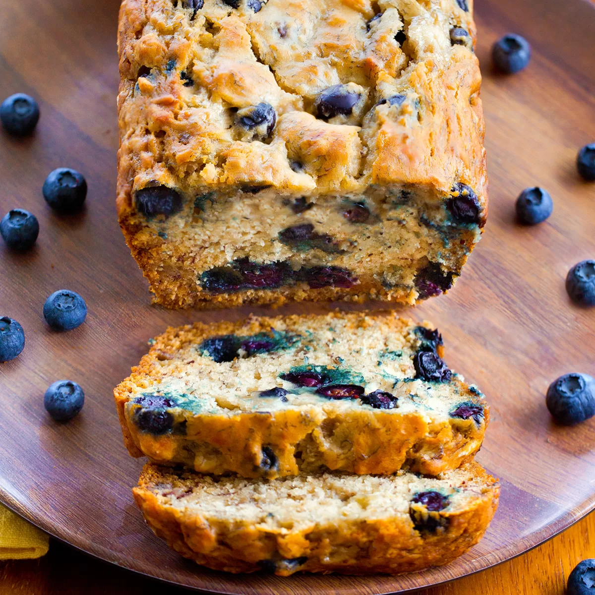 Healthy Blueberry Banana Bread | Simply Quinoa