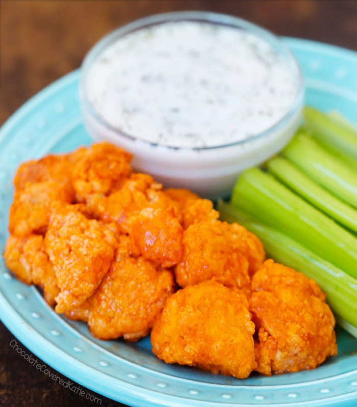 Cauliflower Wings - Just Ingredients!