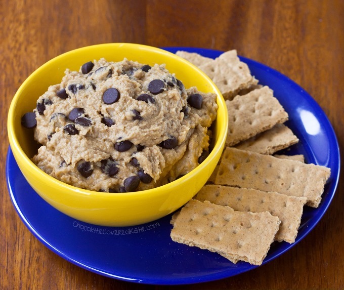 chickpea cookie dough dip