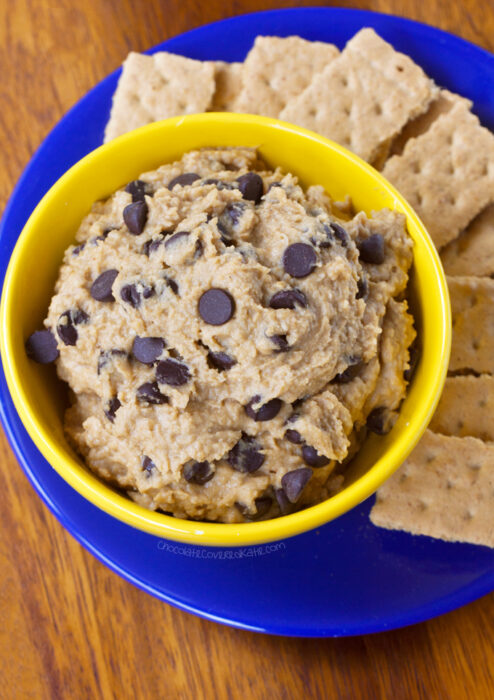 healthy cookie dough dip