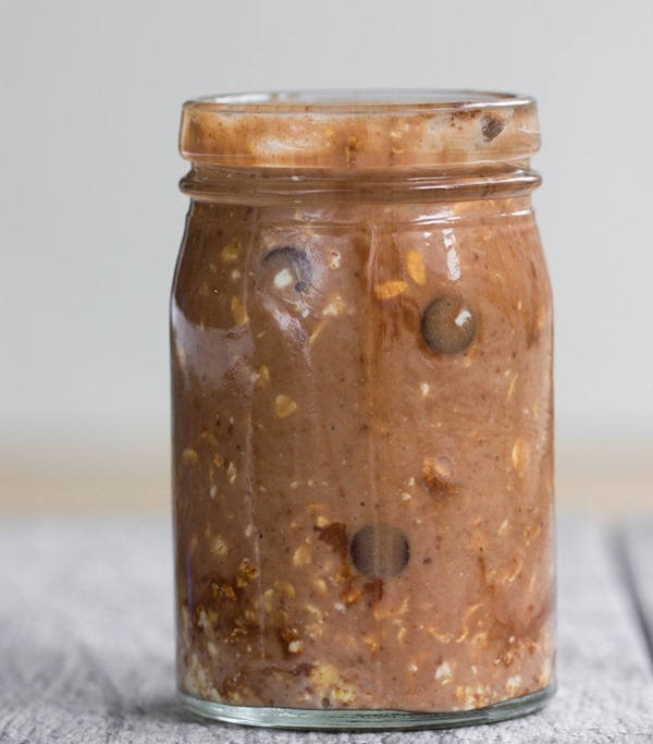 chocolate overnight oats