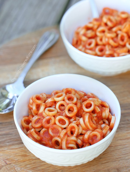 spaghettios healthy.