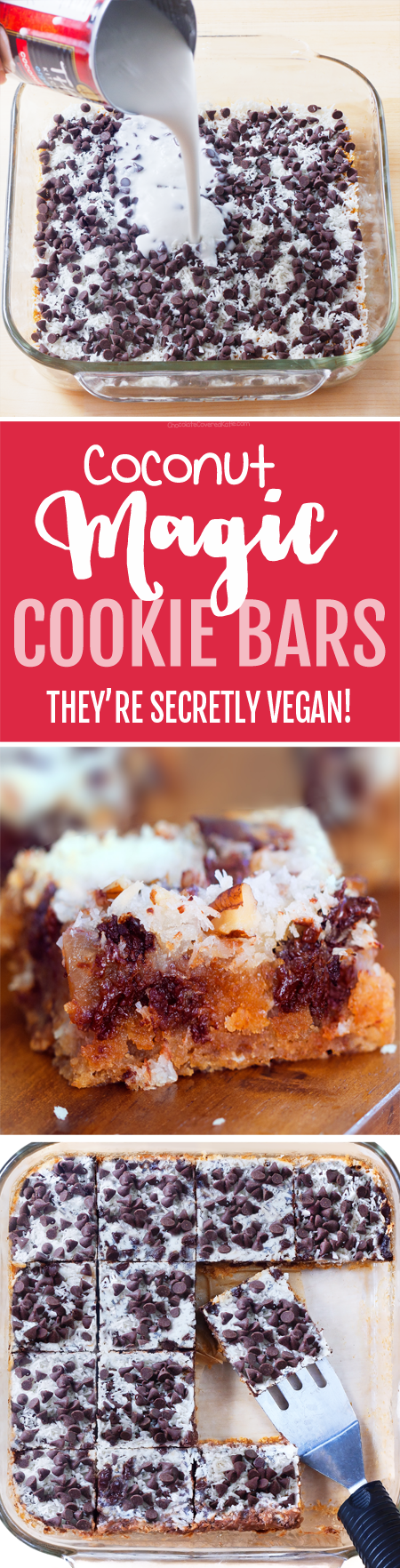 Chocolate Chip Coconut Magic Bars - MUST TRY!