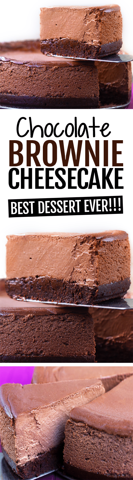 The Ultimate Creamy Chocolate Brownie Cheesecake Recipe