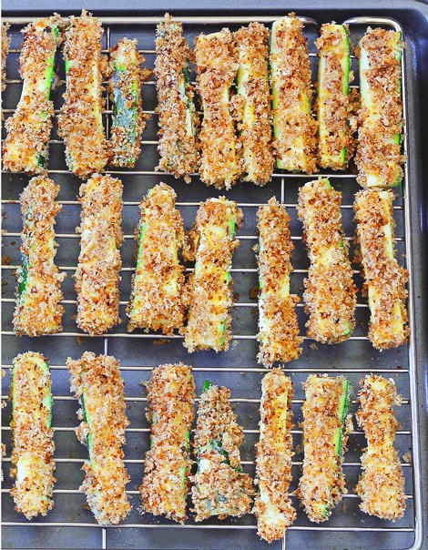 crispy healthy zucchini fries