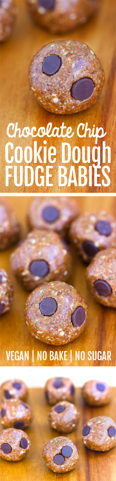 Chocolate Chip Cookie Dough Energy Bites!