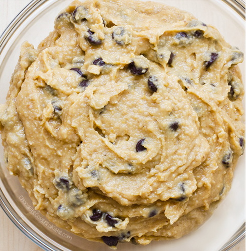 raw cookie dough to eat