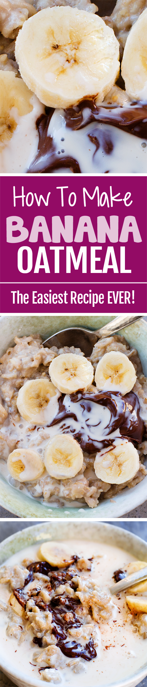 vegan banana oatmeal