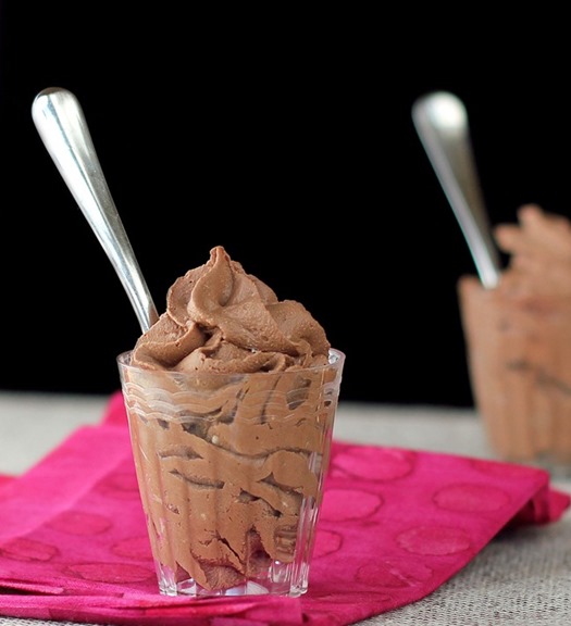 chocolate frosting shots