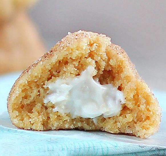 cinnamon sugar pillow cookies