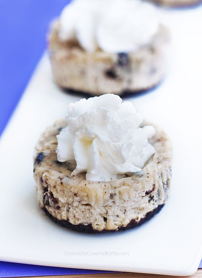 Mini Oreo Cheesecakes–TWO Recipes