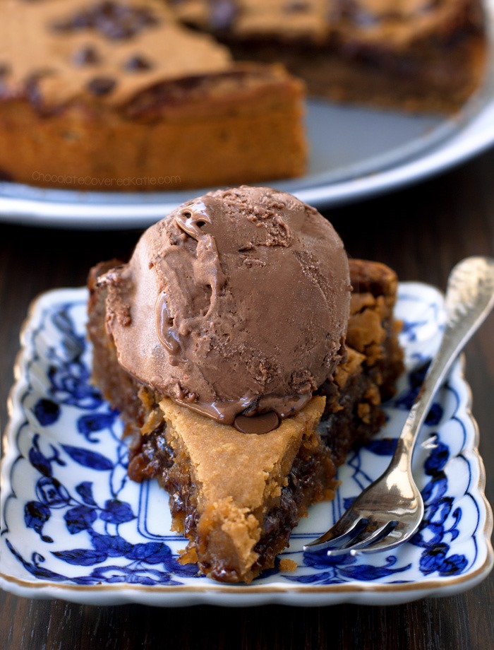 Makeout Chocolate Chip Cookie Pie