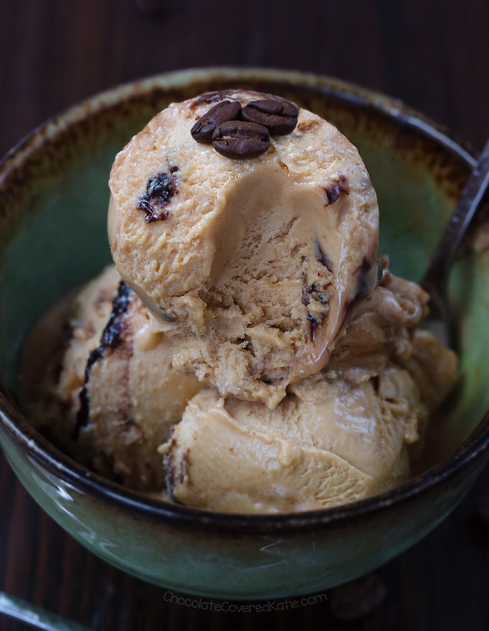 Vegan Coffee Ice Cream 5 Ingredients