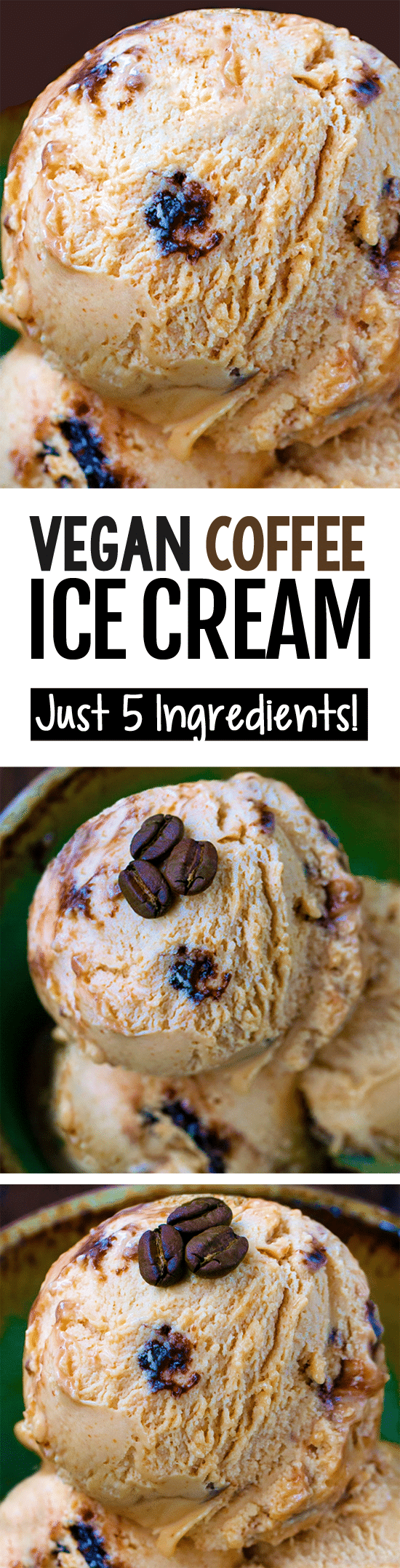 Vegan Coffee Ice Cream - The All Natural Vegan