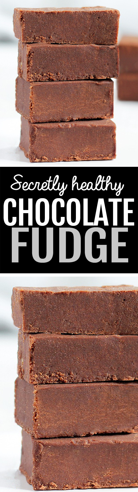 Healthy Chocolate Fudge, NO Sugar Required!