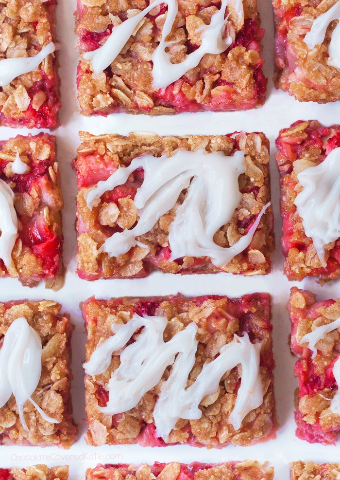 Strawberry Oatmeal Bars