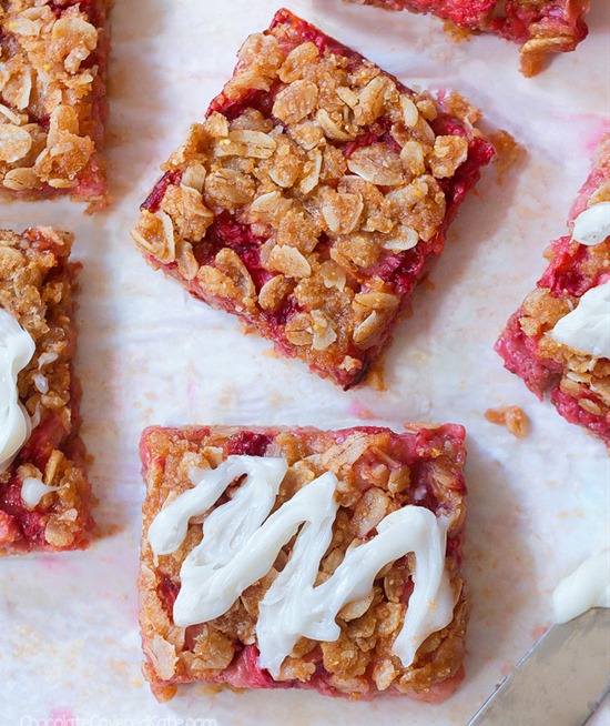 Strawberry Oatmeal Bars Recipes