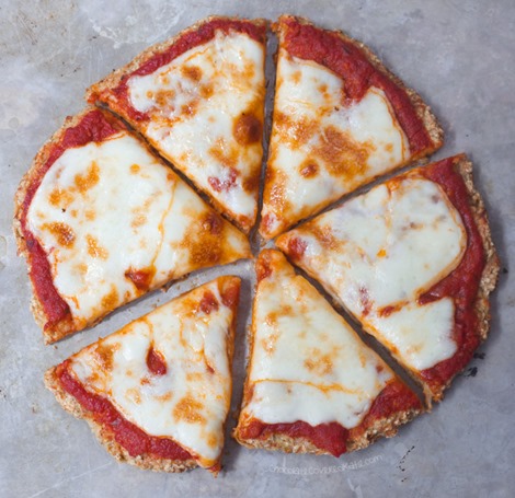 cauliflower pizza crust recipe