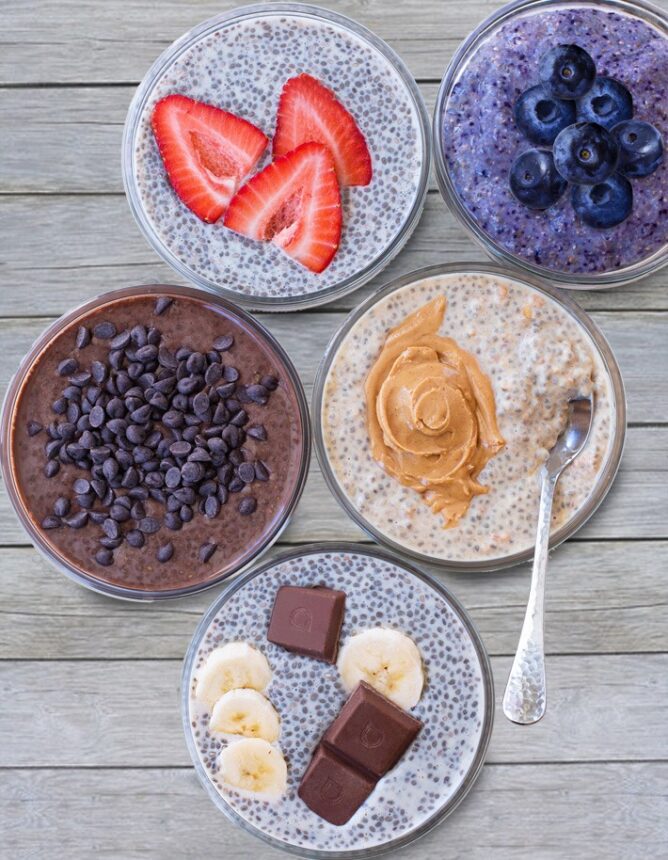 Chia Pudding Meal Prep Ideas