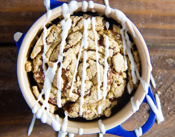 microwave cinnamon roll