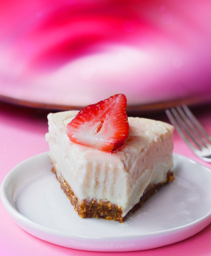 Vegan Cheesecake Recipe–With NO Cashews!