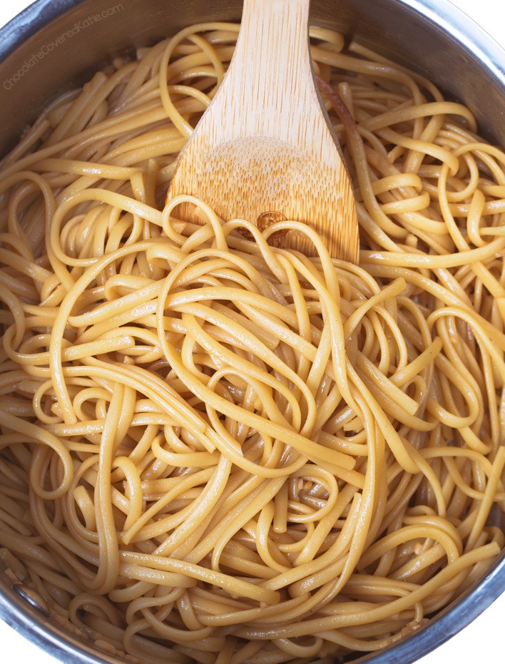 15 Minute Ginger Sesame Noodles