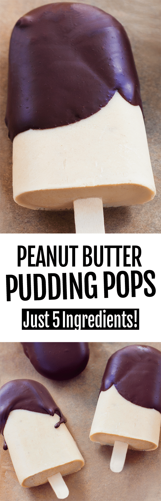 5 Ingredient Peanut Butter Pudding Pop Recipe