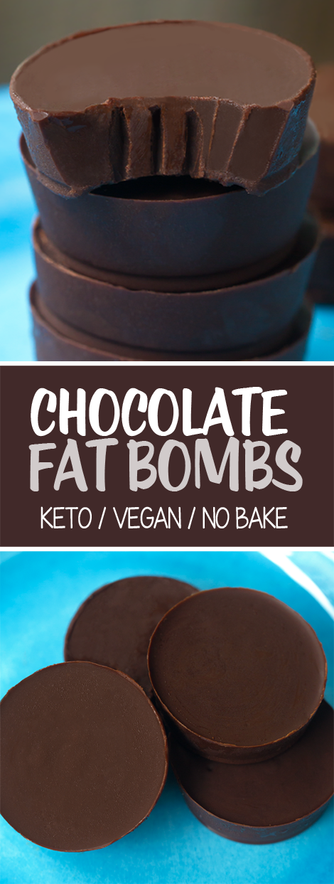 Chocolate Fat Bombs (Vegan & Keto Recipe)