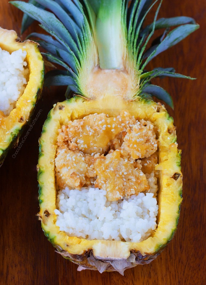 Sticky Pineapple Cauliflower