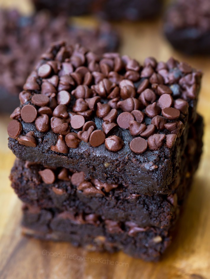 Chocolate Covered Katie Black Bean Brownies Right below her black bean ...