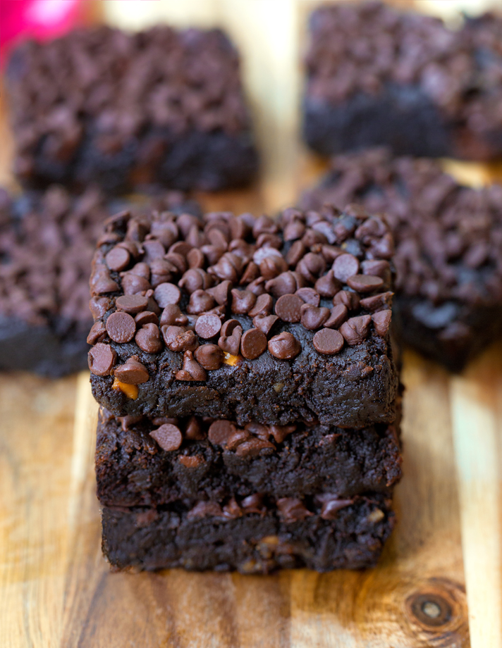 Gooey Chocolate Brownie Bars