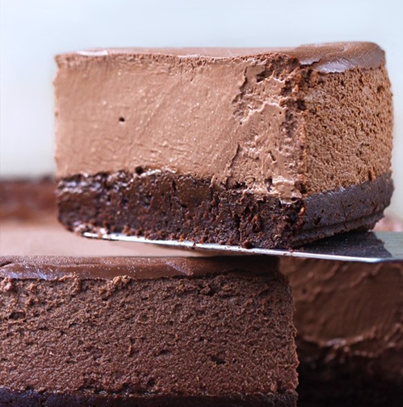 brownie cheesecake vegan