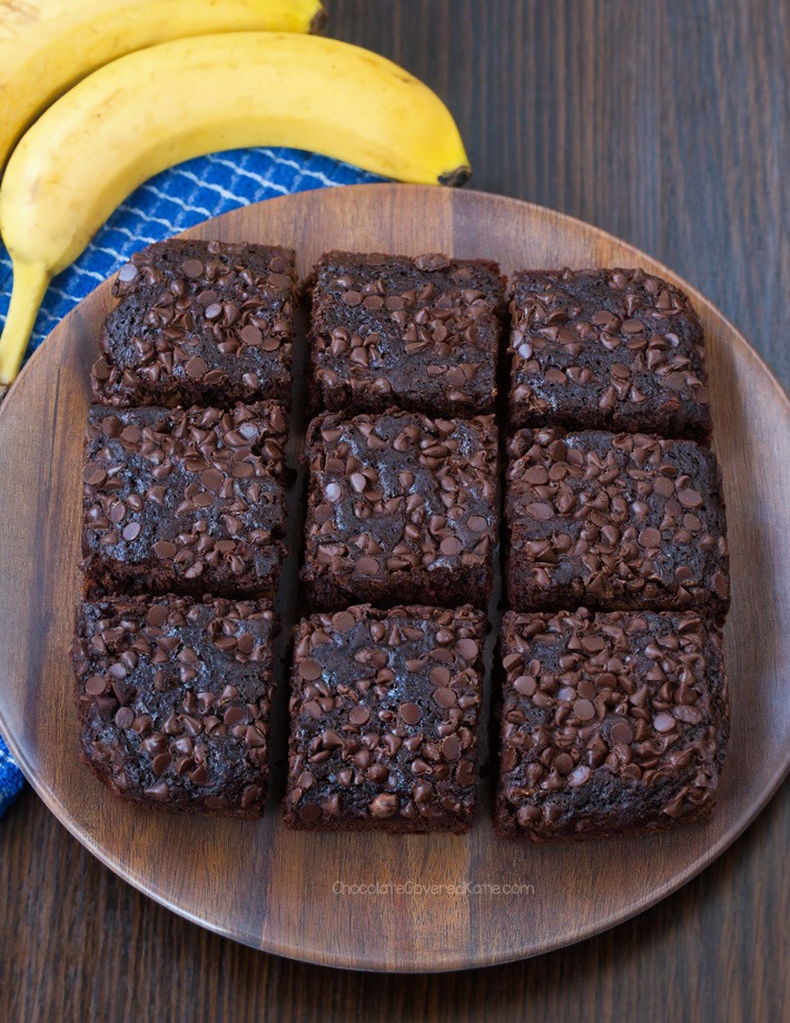 Dark Chocolate Banana Poke Cake - Great Grub, Delicious Treats