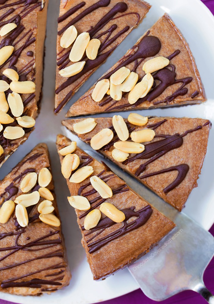 No Bake Vegan Peanut Butter Pie