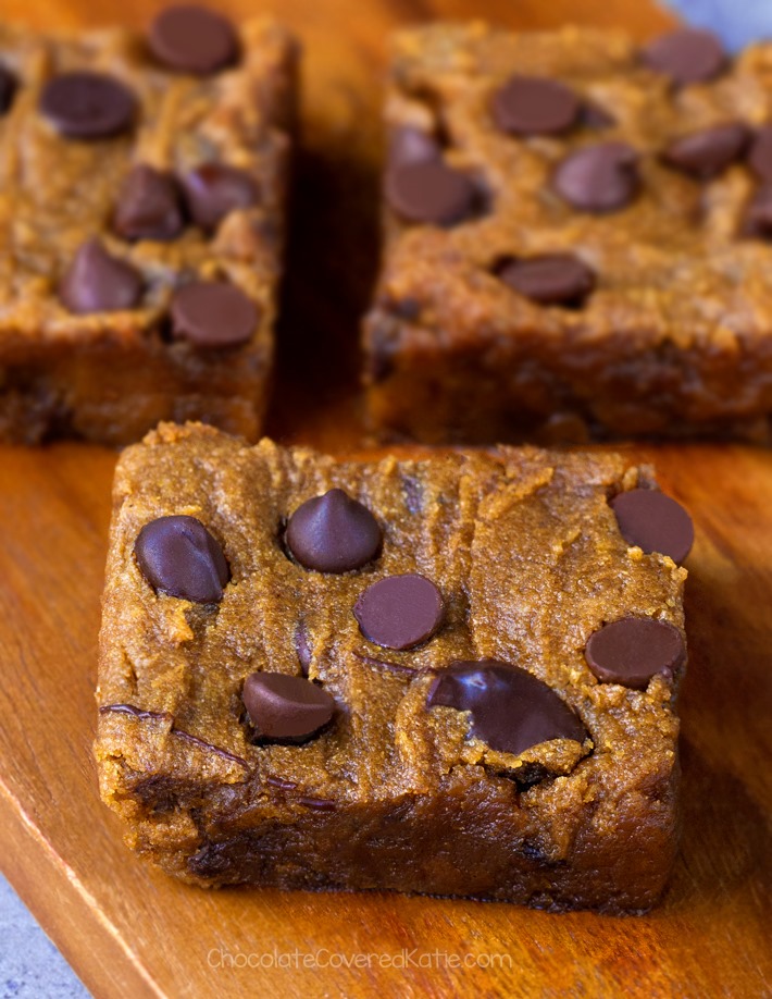 Pumpkin Chocolate Chip Cookie Bars Recipe