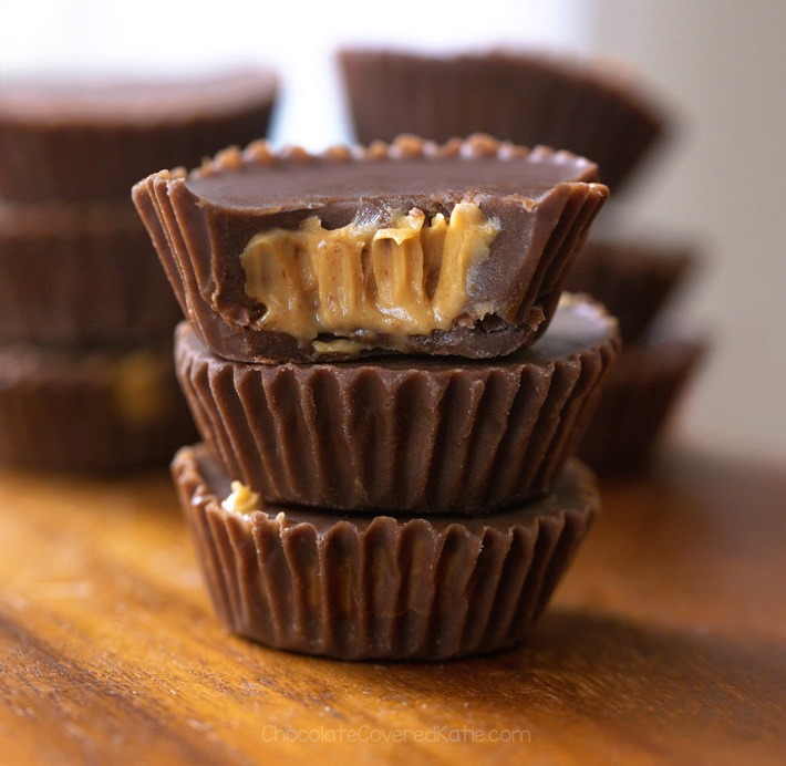 homemade peanut butter cups