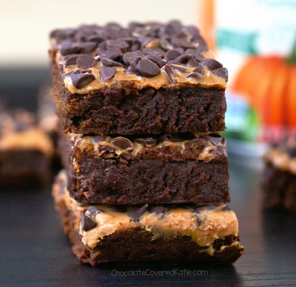 pumpkin brownies